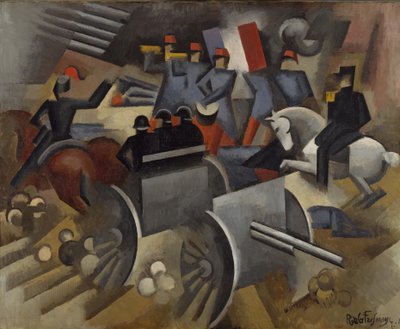 Artillery by Roger de La Fresnaye